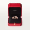 Panthere De Cartier-ring – roséguld, onyx, smaragder, diamanter – Cartier