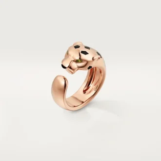 Panthere De Cartier-ring – Roséguld, tsavoritgranater, onyx – Cartier Panthere De Cartier-ring – Roséguld, tsavoritgranater, onyx – Cartier