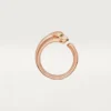 Panthere De Cartier-ring – Roséguld, tsavoritgranater, onyx – Cartier