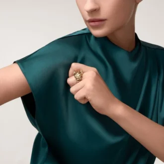 Panthere De Cartier-ring – tsavorit och gult guld | Cartier Us Panthere De Cartier-ring – tsavorit och gult guld | Cartier Us