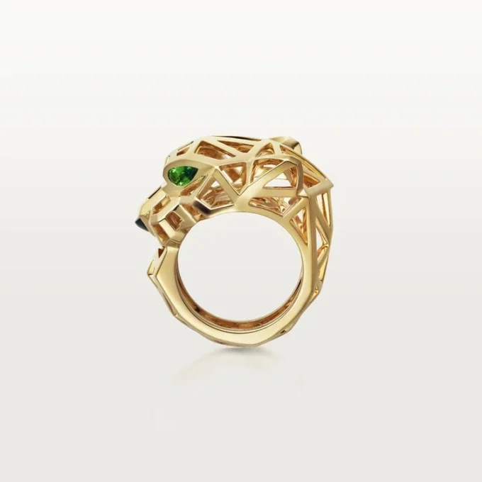 Panthere De Cartier-ring – tsavorit och gult guld | Cartier Us