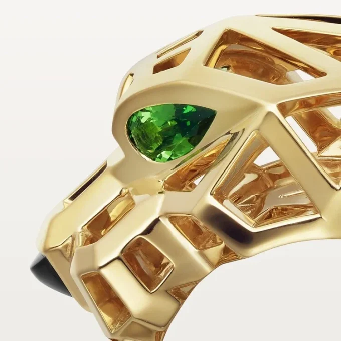 Panthere De Cartier-ring – tsavorit och gult guld | Cartier Us