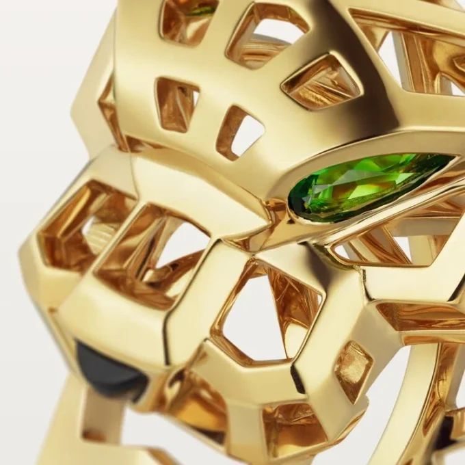 Panthere De Cartier-ring – tsavorit och gult guld | Cartier Us