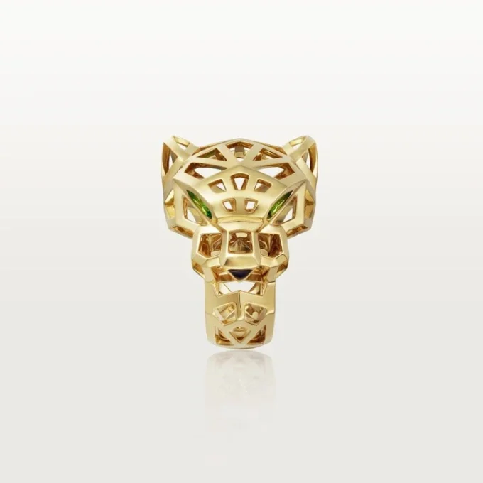 Panthere De Cartier-ring – tsavorit och gult guld | Cartier Us