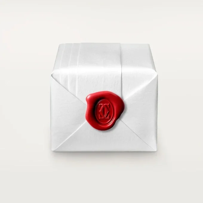Panthere De Cartier-ring – vitguld, diamanter, smaragder, onyx – Cartier