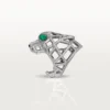 Panthere De Cartier-ring – vitguld, smaragder, onyx, diamanter – Cartier