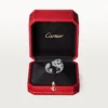 Panthere De Cartier-ring – vitguld, smaragder, onyx, diamanter – Cartier