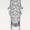 Panthere De Cartier-ring – vitguld, smaragder, onyx, diamanter – Cartier
