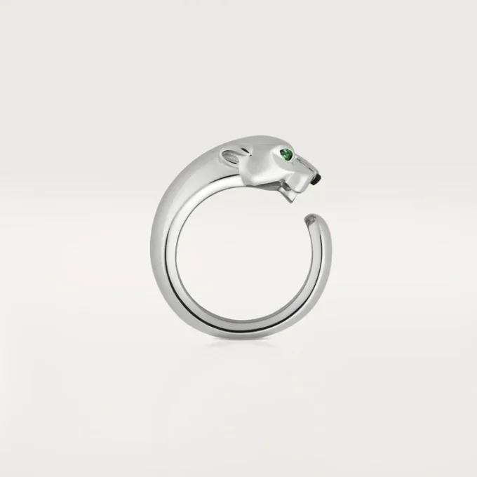 Panthere De Cartier-ring – vitguld, tsavoritgranater, onyx – Cartier Panthere De Cartier-ring – vitguld, tsavoritgranater, onyx – Cartier
