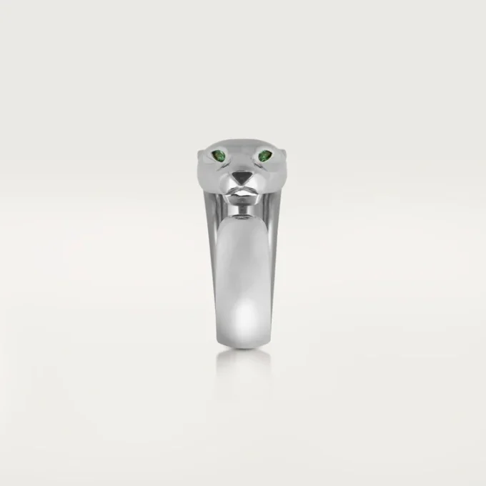 Panthere De Cartier-ring – vitguld, tsavoritgranater, onyx – Cartier Panthere De Cartier-ring – vitguld, tsavoritgranater, onyx – Cartier