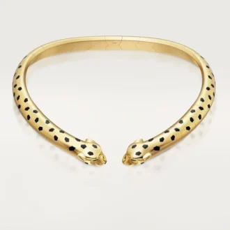 Panthere De Cartier Torque-halsband, ledat