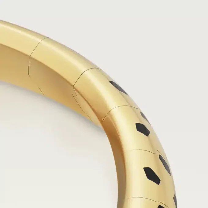 Panthere De Cartier Torque-halsband, ledat Panthere De Cartier Torque-halsband, ledat