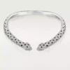 Panthere De Cartier Torque-halsband, ledat, pavé Panthere De Cartier Torque-halsband, ledat, pavé