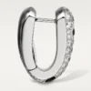 Panthere Diamond små hoop-örhängen, vitguld | Cartier Us Panthere Diamond små hoop-örhängen, vitguld | Cartier Us
