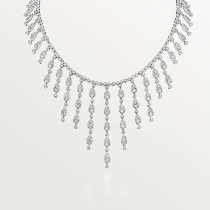 Pluie De Cartier-halsband, diamanter Pluie De Cartier-halsband, diamanter