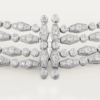 Pluie De Cartier-halsband, diamanter