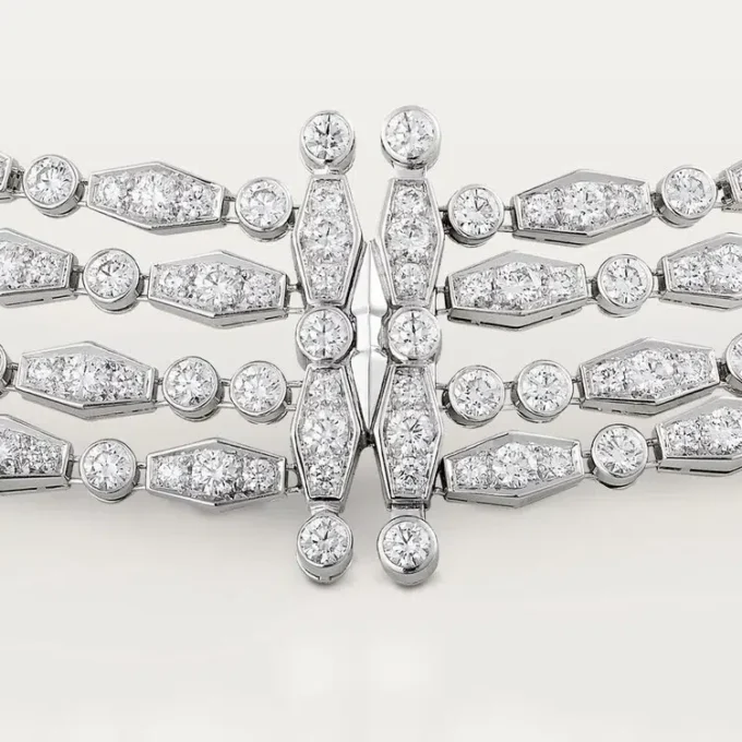 Pluie De Cartier-halsband, diamanter Pluie De Cartier-halsband, diamanter