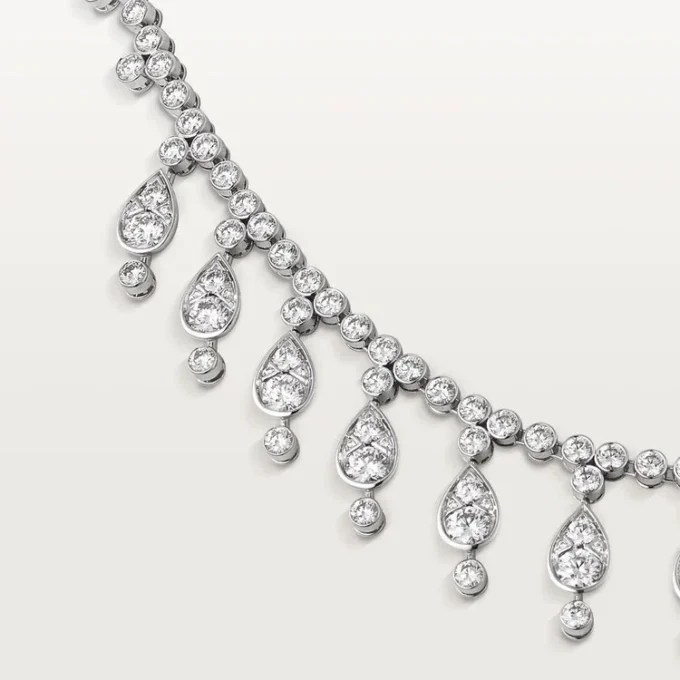 Pluie De Cartier-halsband, diamanter Pluie De Cartier-halsband, diamanter