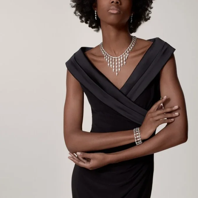 Pluie De Cartier-halsband, diamanter Pluie De Cartier-halsband, diamanter