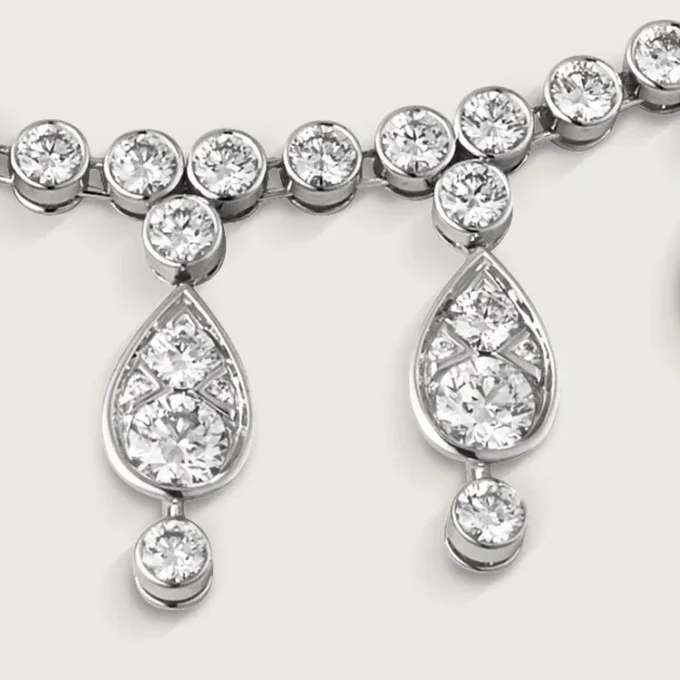 Pluie De Cartier-halsband, diamanter Pluie De Cartier-halsband, diamanter