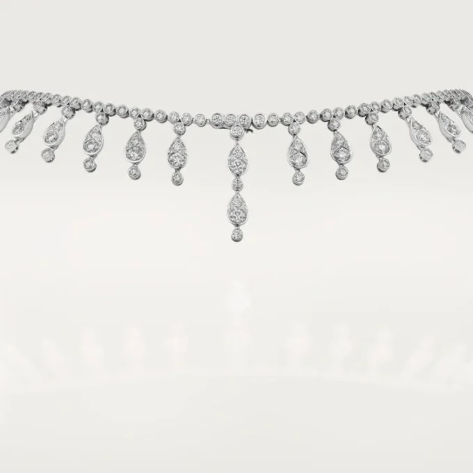 Pluie De Cartier-halsband, diamanter Pluie De Cartier-halsband, diamanter