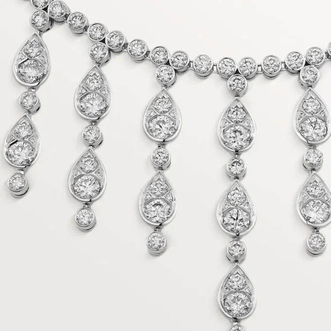 Pluie De Cartier-halsband, diamanter Pluie De Cartier-halsband, diamanter