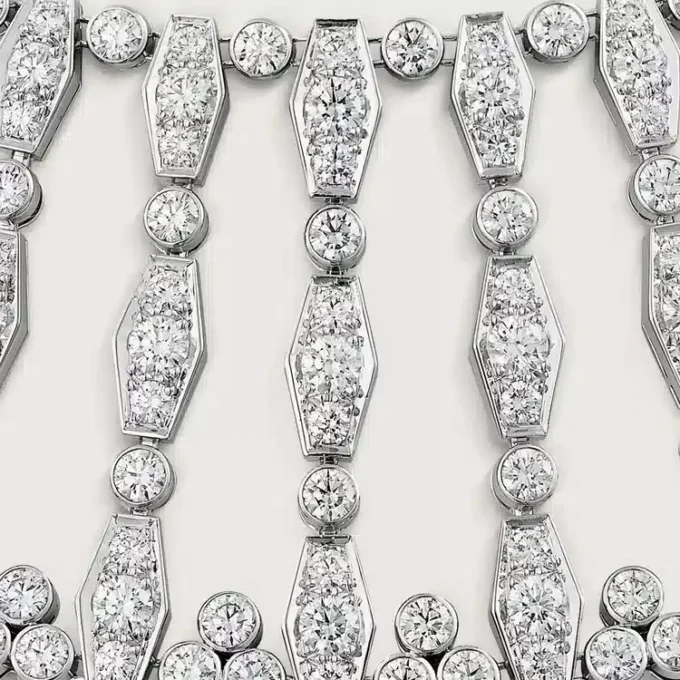 Pluie De Cartier-halsband, diamanter Pluie De Cartier-halsband, diamanter