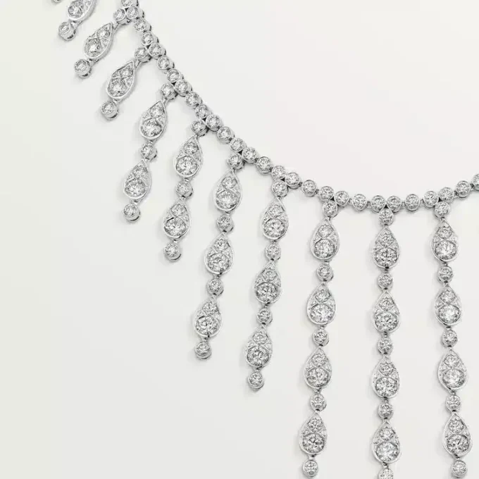 Pluie De Cartier-halsband, diamanter Pluie De Cartier-halsband, diamanter