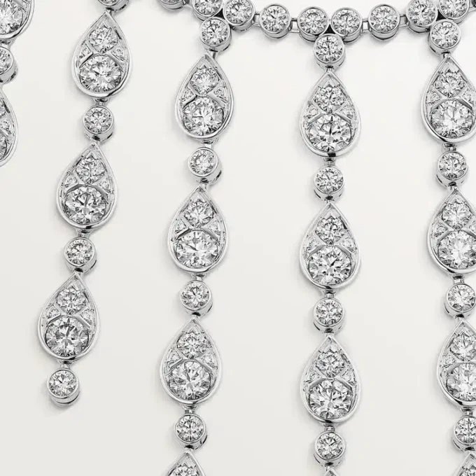 Pluie De Cartier-halsband, diamanter Pluie De Cartier-halsband, diamanter
