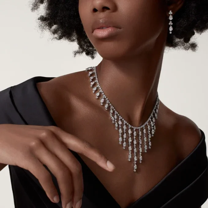 Pluie De Cartier-örhängen – Vitguld, diamanter – Cartier Pluie De Cartier-örhängen – Vitguld, diamanter – Cartier