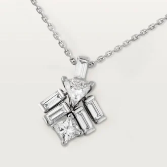Reflection De Cartier-halsband – vitguld, diamanter – Cartier
