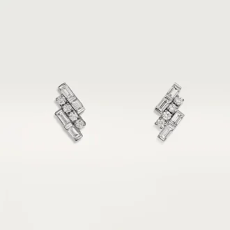 Reflection De Cartier örhängen – Vitguld, diamanter – Cartier