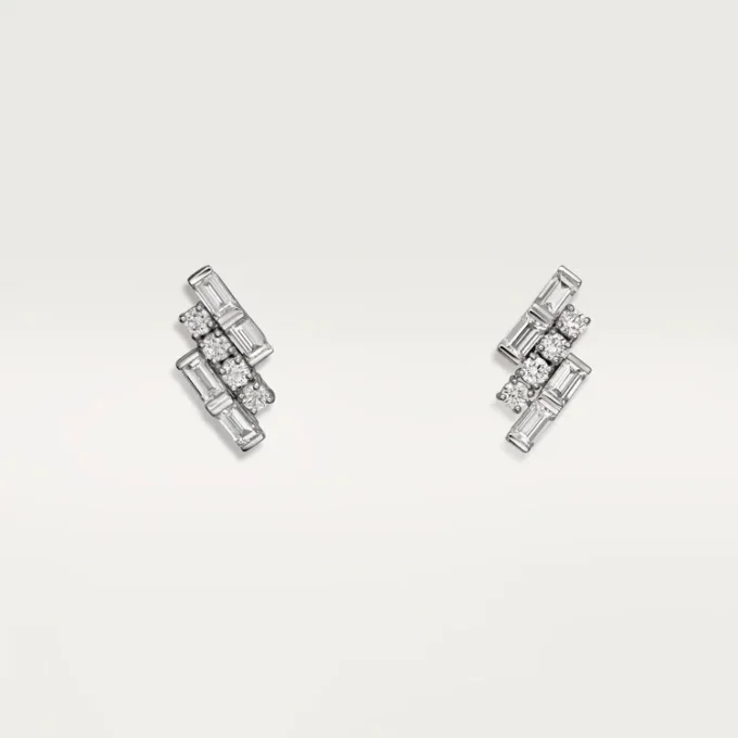 Reflection De Cartier örhängen – Vitguld, diamanter – Cartier Reflection De Cartier örhängen – Vitguld, diamanter – Cartier
