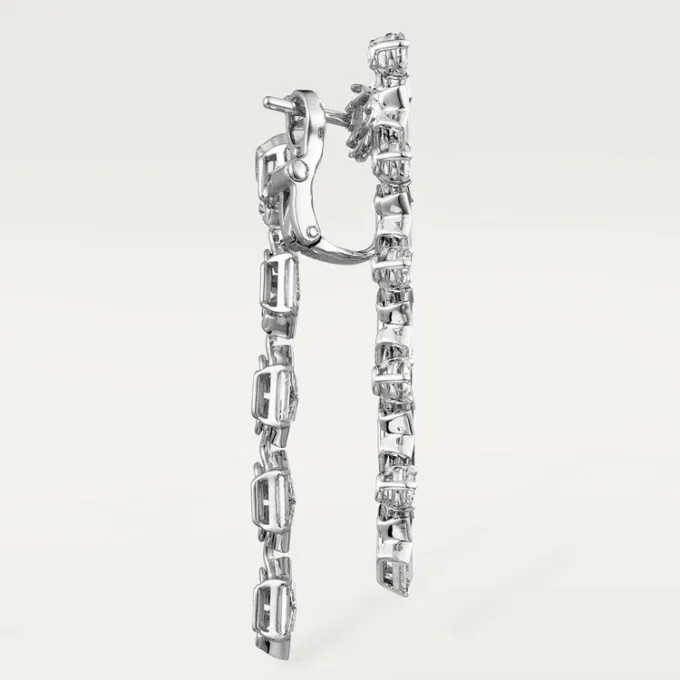 Reflection De Cartier örhängen – Vitguld, diamanter – Cartier Reflection De Cartier örhängen – Vitguld, diamanter – Cartier