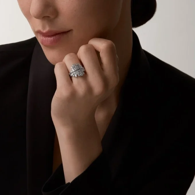 Reflection De Cartier-ring – vitguld, diamanter – Cartier Reflection De Cartier-ring – vitguld, diamanter – Cartier
