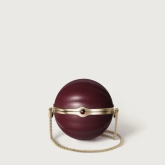 Rund väska med gadroonmönster, Cartier Soir