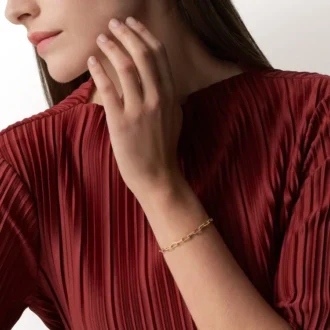 Santos De Cartier-armband, kedja, liten modell Santos De Cartier-armband, kedja, liten modell