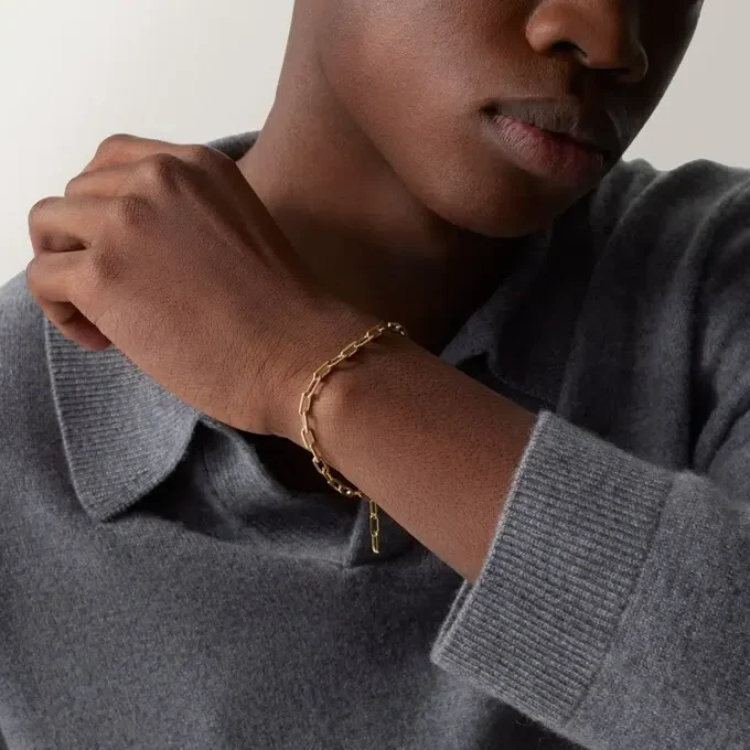 Santos De Cartier-armband, kedja, liten modell Santos De Cartier-armband, kedja, liten modell