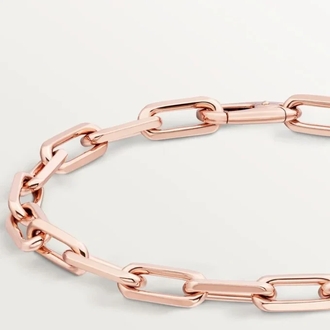 Santos De Cartier-armband, kedja, medelstor modell Santos De Cartier-armband, kedja, medelstor modell