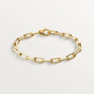 Santos De Cartier-armband, kedja, medelstor modell Santos De Cartier-armband, kedja, medelstor modell