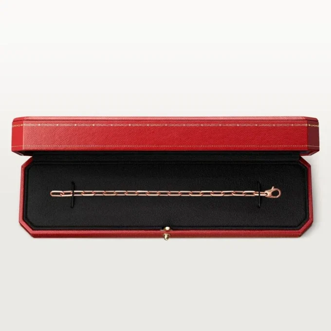 Santos De Cartier-armband, kedja, medelstor modell Santos De Cartier-armband, kedja, medelstor modell