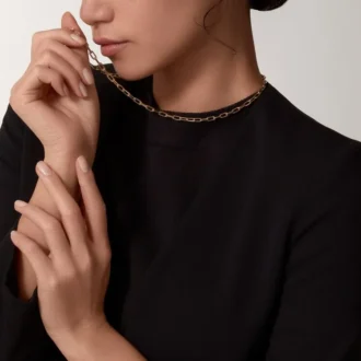 Santos De Cartier-halsband, kedja, liten modell