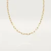 Santos De Cartier-halsband, kedja, medelstor modell Santos De Cartier-halsband, kedja, medelstor modell