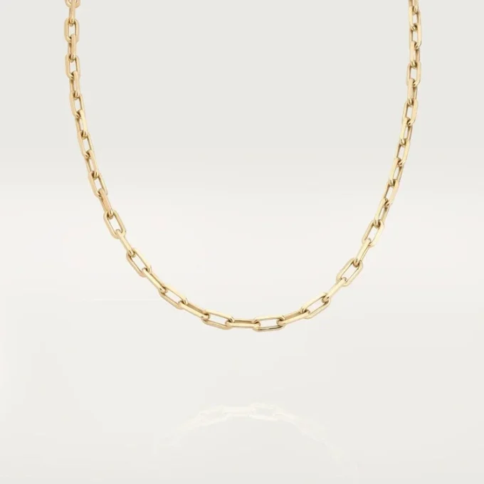 Santos De Cartier-halsband, kedja, medelstor modell Santos De Cartier-halsband, kedja, medelstor modell