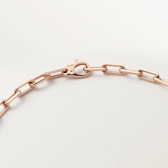 Santos De Cartier-halsband, kedja, medelstor modell Santos De Cartier-halsband, kedja, medelstor modell
