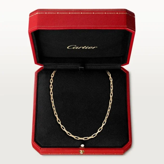 Santos De Cartier-halsband, kedja, medelstor modell Santos De Cartier-halsband, kedja, medelstor modell