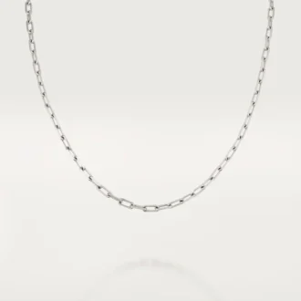 Santos De Cartier halsband – vitguld – Cartier