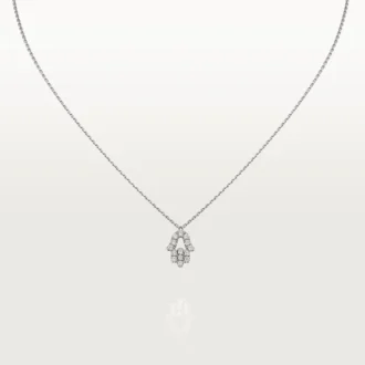 Symbolhalsband – Vitguld, diamant – Cartier