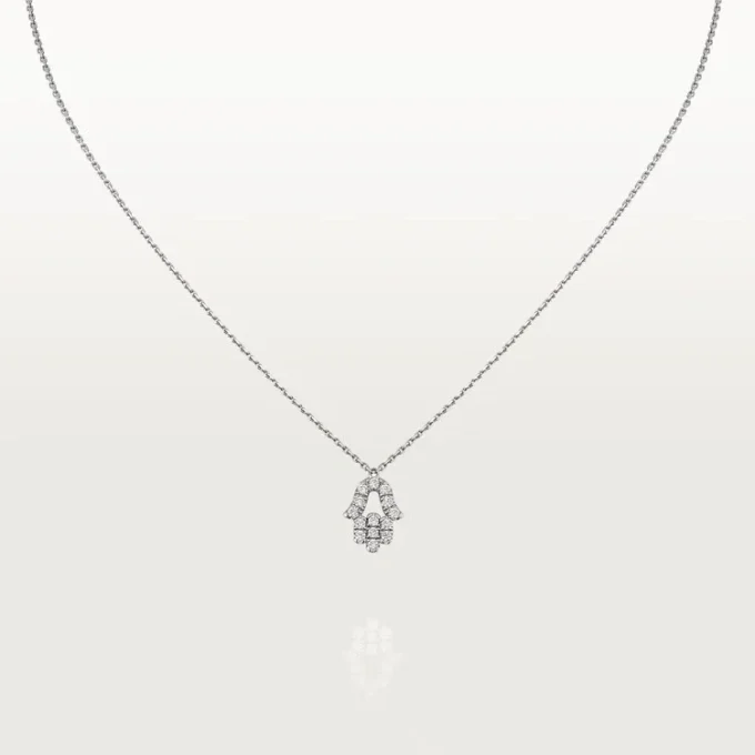 Symbolhalsband – Vitguld, diamant – Cartier Symbolhalsband – Vitguld, diamant – Cartier