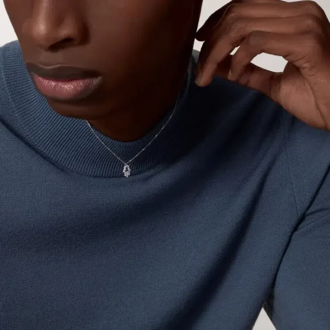 Symbolhalsband – Vitguld, diamant – Cartier Symbolhalsband – Vitguld, diamant – Cartier